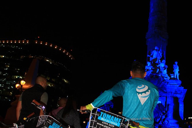 Neon Bike Party - Private Bike Tour - Bellas Artes after dark