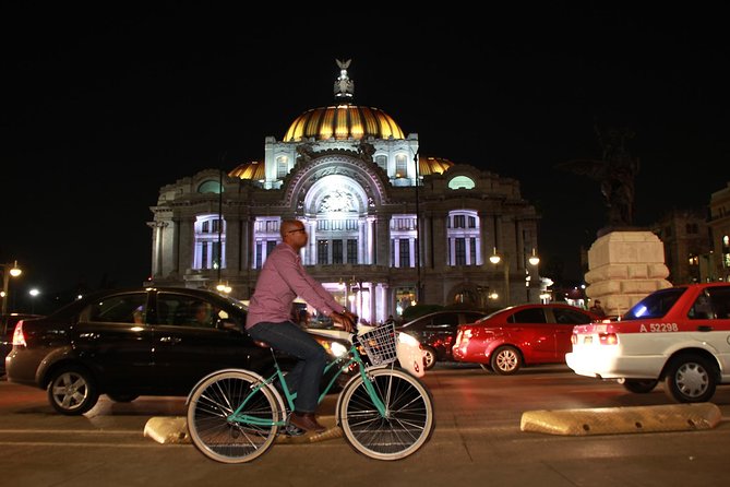 Neon Bike Party - Private Bike Tour - Palacio Postal, the grand finale