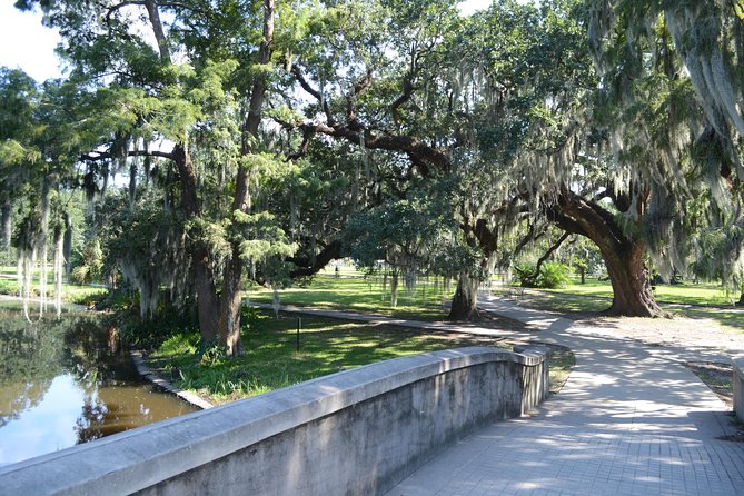 New Orleans History and Sightseeing Small-Group Bike Tour - St. Louis Cemetery No. 3 near Bayou St. John