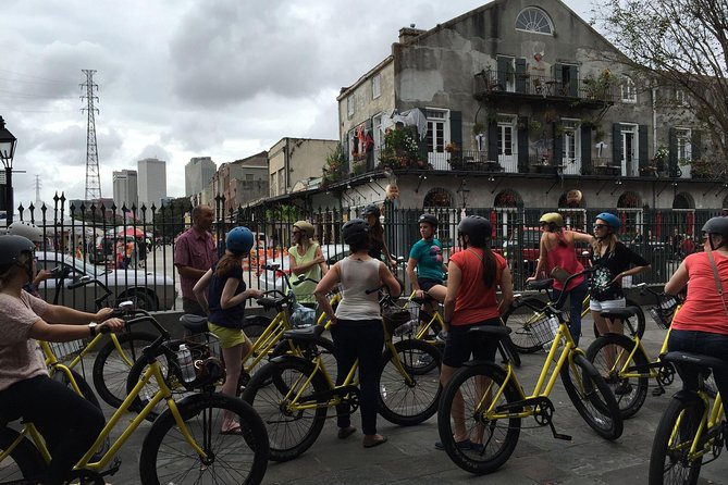 New Orleans History and Sightseeing Small-Group Bike Tour - Jackson Square and the Mississippi Riverfront