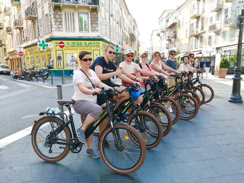 Nice 3Hrs by EBike: Essentials Oldest Districts & Panoramas - Starting at Place Garibaldi and Port Lympia