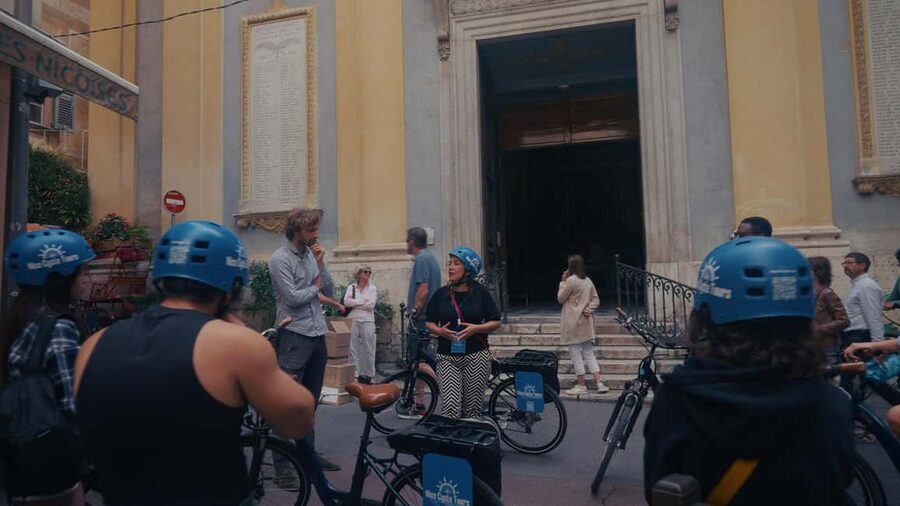Nice: City Highlights Bike tour - Place Massena and the rhythm of central Nice
