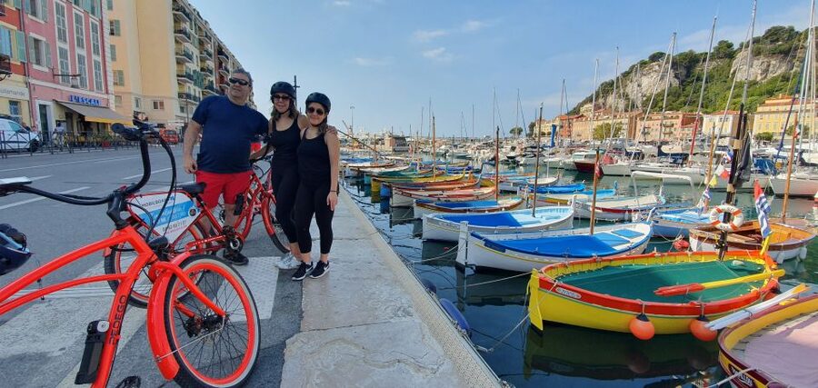 Nice: E-Bike City Highlights Tour - Place Garibaldi and Place Massena finish the ride