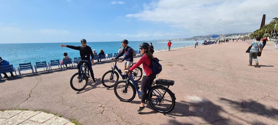 Nice: Panoramic French Riviera E-Bike Tour - Rauba Capéu and the best Nice photo stop
