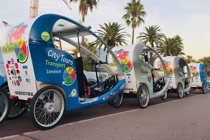 Nice: private guided Tour by electric taxi bike - Old Nice, where the tour earns its keep