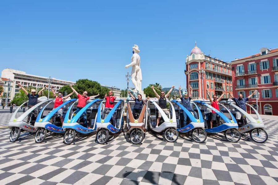 Nice: private guided Tour by electric taxi bike - Practical tips for a better ride