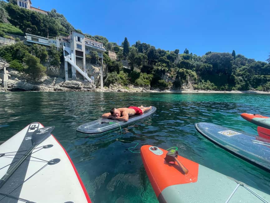 Nice: Villefranche-sur-Mer E-Bike and Paddleboard Tour - Meeting at 7 Av. Villermont