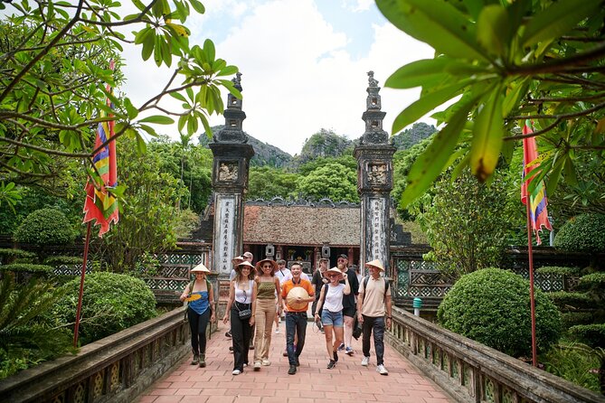 Ninh Binh Day Trip: Hoa Lu-Trang An/Tam Coc-Mua Cave-Cycling-Boat - Hoa Lu temples and a short ride through rural Vietnam