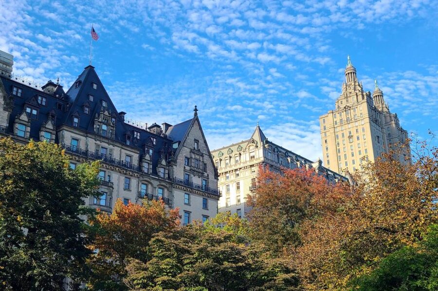 NYC: Central Park Bike Rentals - Riding into Central Park
