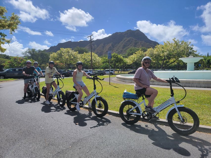 Oahu: Diamond Head E-bike Scenic Ride - The Kahala lookout and the turn around Diamond Head
