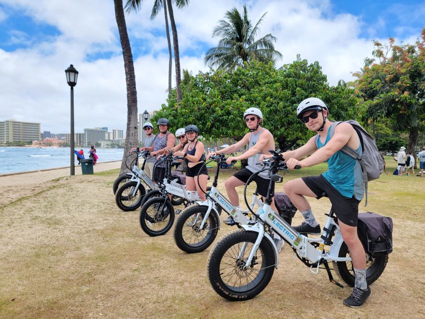 Oahu: Diamond Head E-bike Scenic Ride - Returning through the Ala Wai Canal and Kalakaua Avenue