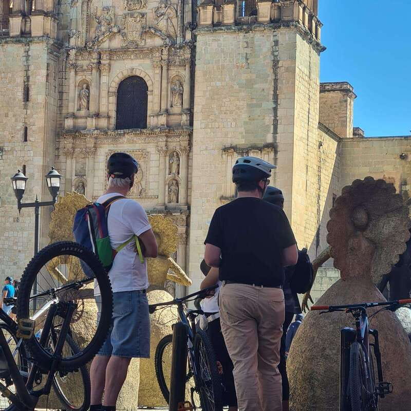 Oaxaca City: Bike Tour with Professional Guide+Art workshop - The optional engraving workshop