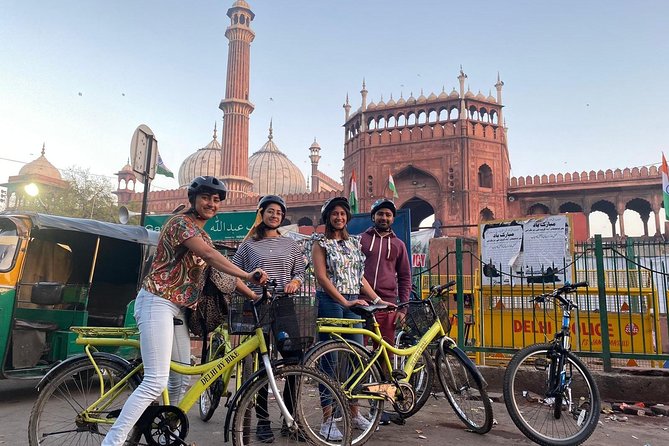 Old Delhi Bike Tour - Jama Masjid: a short look at Mughal Delhi