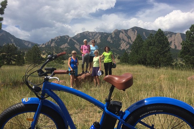 Original eBike Tour - Best of Boulder - guided Bike Tour - Chautauqua Park and the Flatirons