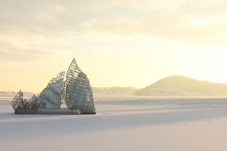 Oslo: Winter Highlights 3-Hour Bike Tour - The Opera House, where the building becomes the view