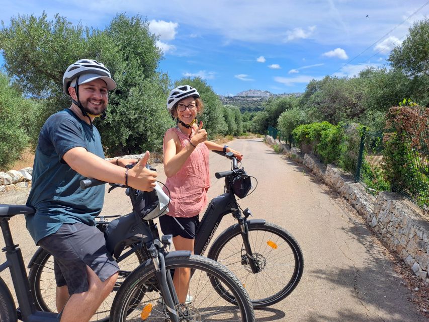 Ostuni: Guided e-bike tour + countryside tasting stop - The Masseria Stop and the €14 Tasting