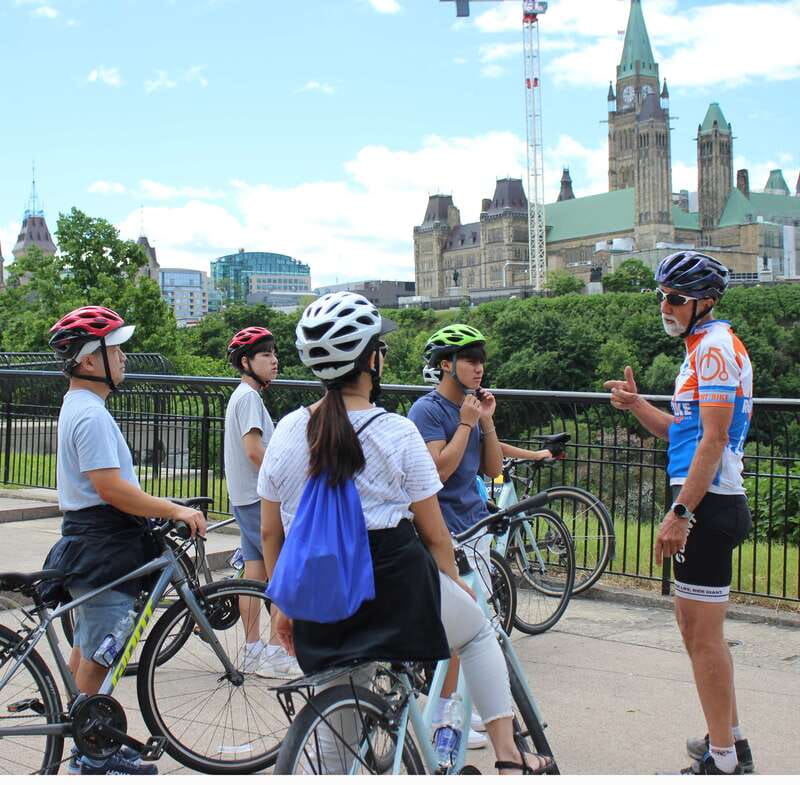 Ottawa 200th Anniversary Guided Bike Tour - Bikes, e-bikes, and the actual effort involved