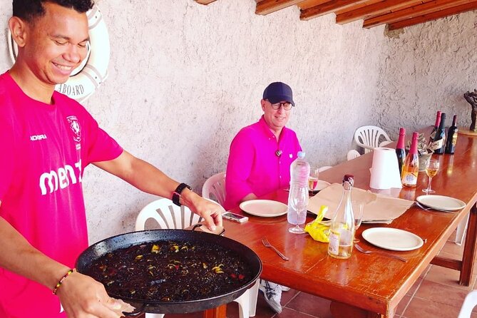 Paella Class, Winery & Bike Ride - Free Hotel Pickup from Sitges - The paella class in Vilafranca del Penedès