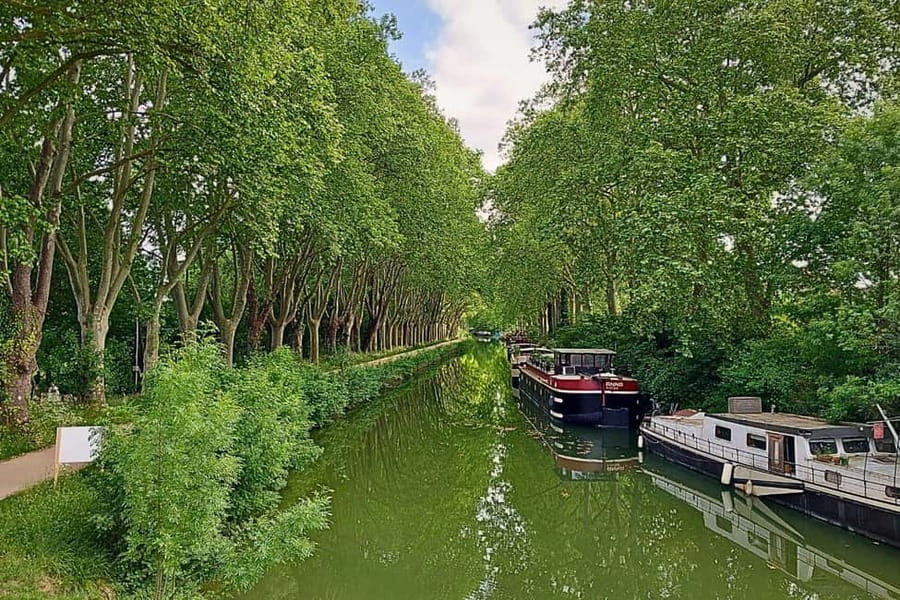 Panoramic Toulouse, e-bike ride, and cable car - The Canal du Midi brings the ride back down to earth