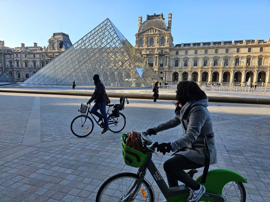 Paris before the crowds, bike tour & Breakfast - Seine views and Notre Dame’s silhouette