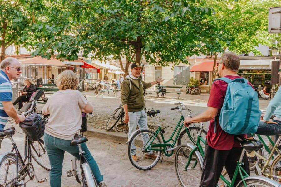 Paris: Guided Bike Tour Like a Local - The Pantheon and an ancient Roman amphitheater