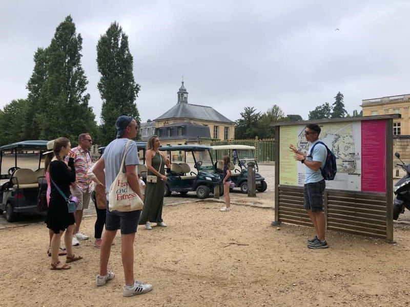 Paris: Versailles Golf Cart & Bike Tour with Palace Entry - The Grand Trianon and the long canal view
