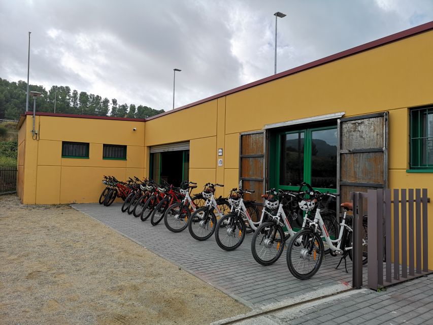 Penedès/BCN: Self-Guided eBike Tour with guided Winery Visit - Starting at Lavern-Subirats station