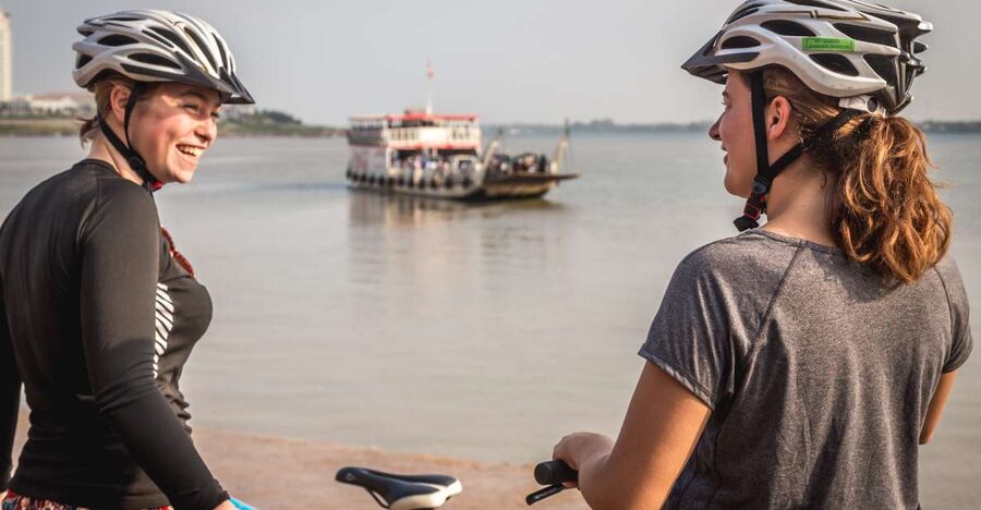 Phnom Penh: Mekong Islands & Silk Islands Guided Bike Tour - Setting Out From Areiksart Ferry Port at 7:45 am
