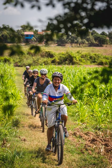 Phnom Penh: Mekong Islands & Silk Islands Guided Bike Tour - Crossing the Mekong by Local Ferry