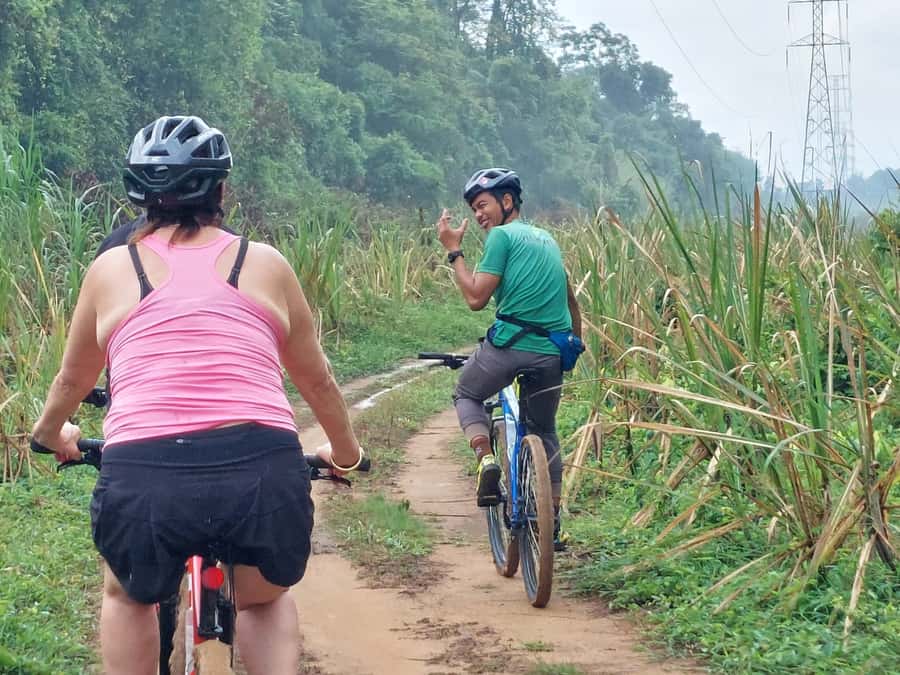 Phuket: Half-Day Countryside Cycling Tour with Lunch - Pickup from the beaches and the ride to Muang Mai