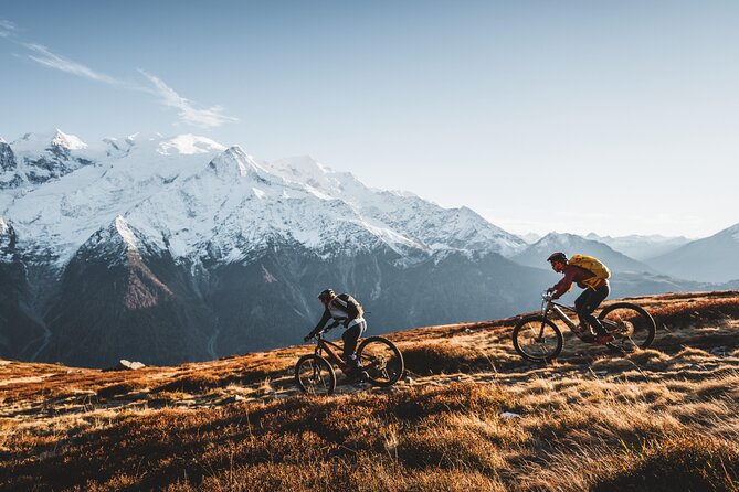 Point of view on the glaciers of Chamonix by electric mountain bike - Quick points before you book