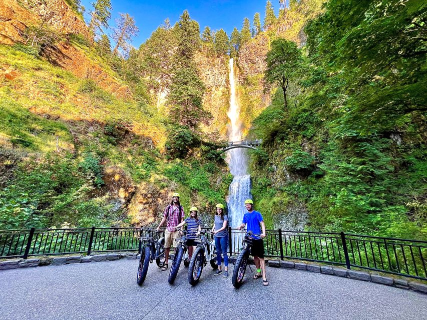 Portland: E-Bike Tour at Multnomah Falls - Wahkeena Falls and the ride back