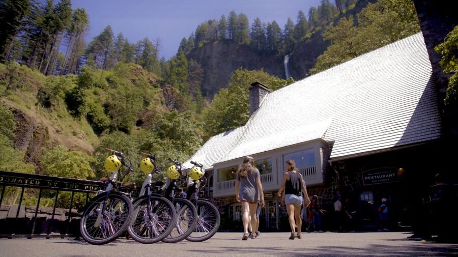 Portland: E-Bike Tour at Multnomah Falls - Crown Point Vista House: a change of scenery