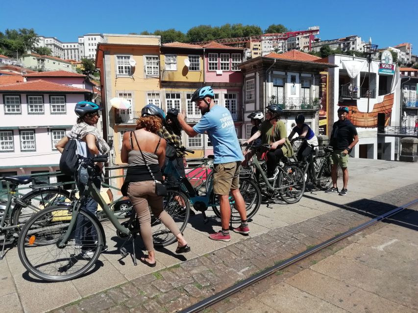 Porto: City Highlights 3-Hour Guided Electric Bike Tour - Riding across the Dom Luís I Bridge