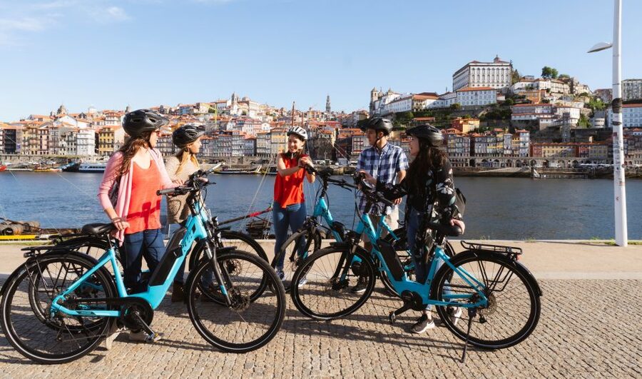 Porto: Riverside Panoramic E-Bike Tour - Starting near Porto’s upper city