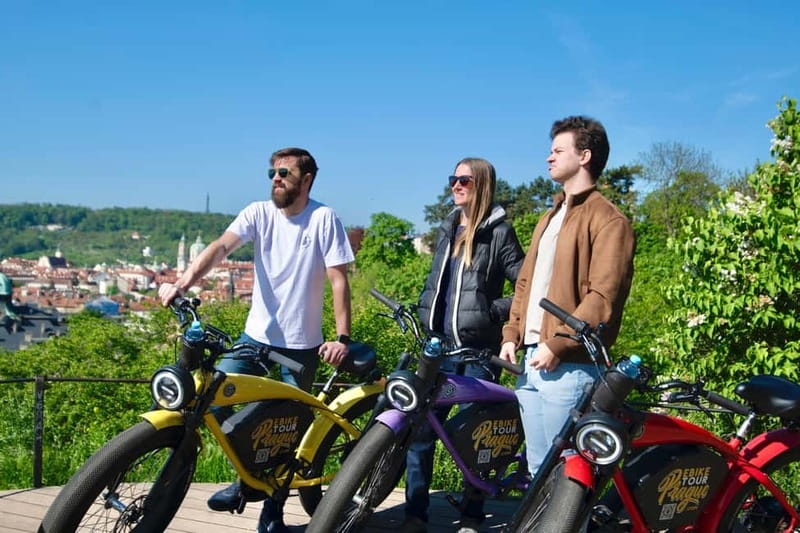 Prague: 10 Must-See Landmarks & Viewpoints on E-Bike Tour - Lesser Town lanes, Kampa, and the Kafka stop