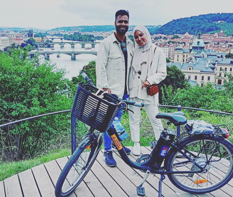 Prague 3-Hour Sightseeing Tour by Electric Bike - Charles Bridge and Lesser Town by bicycle