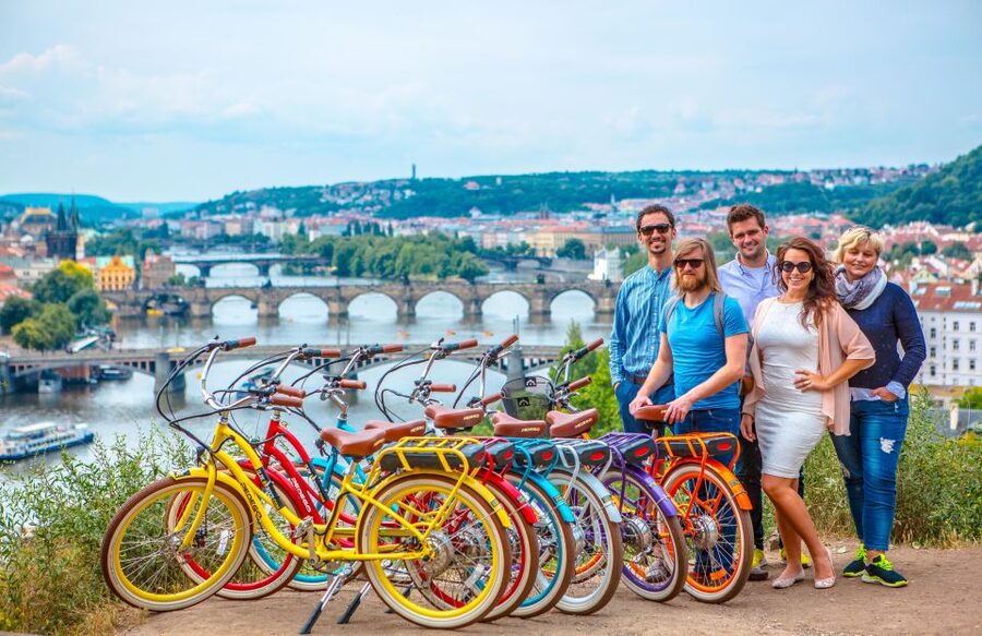 Prague: 7 Best Viewpoints of Prague E-Bike Tour - Letná Park: open views and a change of pace