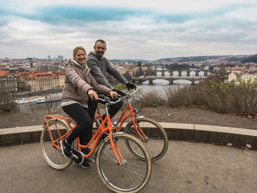 Prague: Bike or E-Bike City Tour with A Local Guide - Starting at Hotel Grandior in central Prague