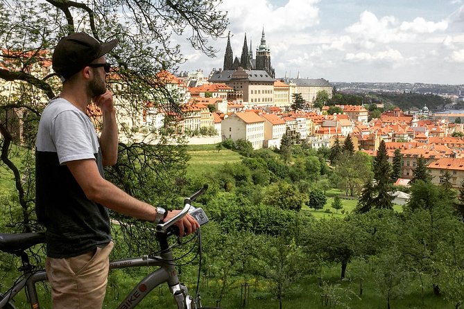 Prague Bike Tour - Stunning Viewpoints, Castle, City & Park - Petrin Park and another high view