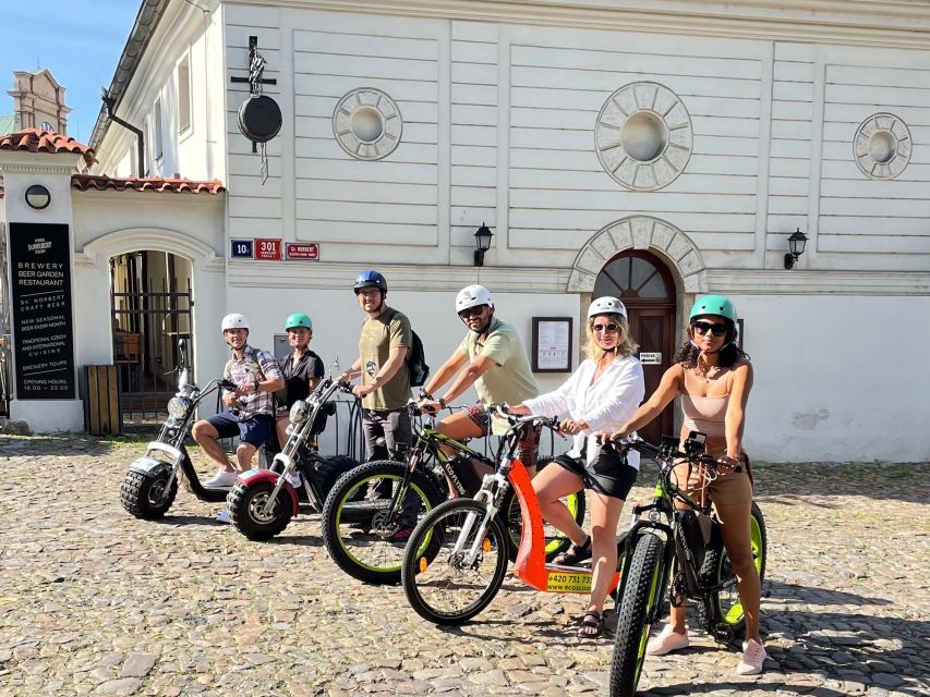 Prague: City Viewpoints Tour by Electric Fat Bike - Family details, weather, and comfort
