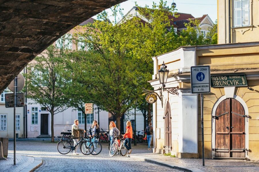 Prague: Complete Bike Tour - New Town and the Prague Spring