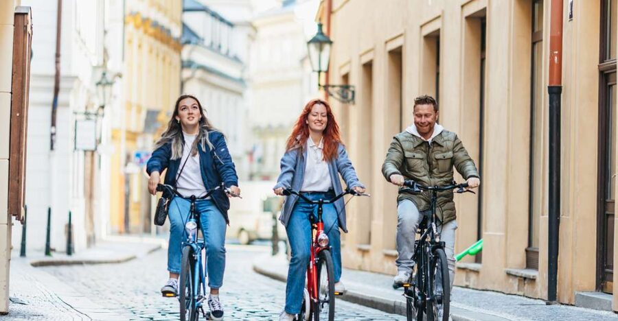 Prague: Complete Bike Tour - Charles Bridge and the age of Charles IV