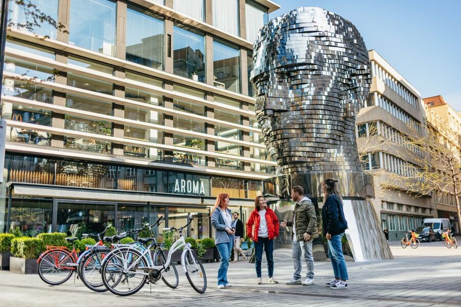 Prague: Complete Bike Tour - Lesser Town and Kampa Park by bicycle