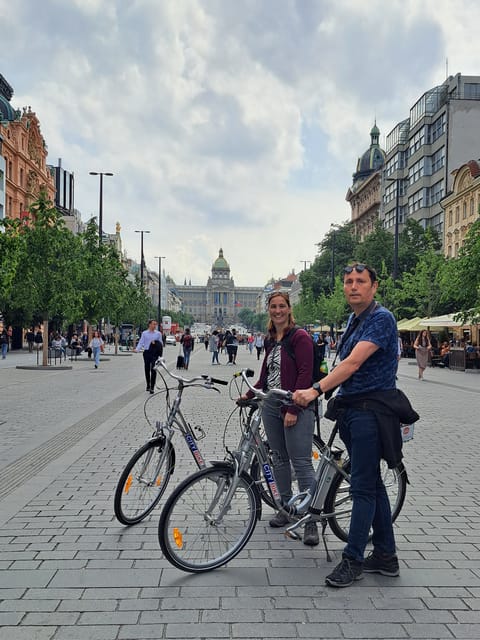 Prague E-Bike City Ride tour : 2hrs - Old Town Square and the first look at Prague