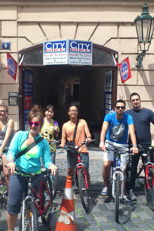 Prague E-Bike City Ride tour : 2hrs - Starting at Králodvorská 5 in Prague 1