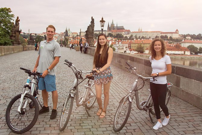 Prague E-Bike City Tour with A Local Guide - Strahov Monastery Brewery is an optional local pause