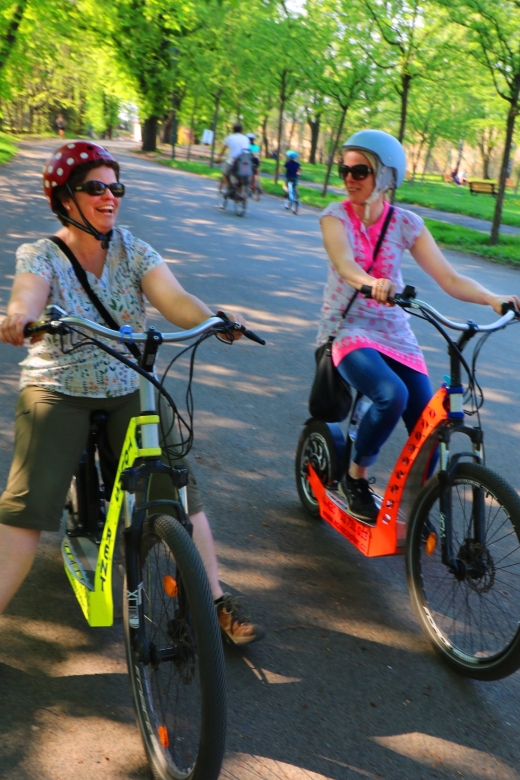 Prague: E-Bike/E-Scooter Viewpoint Tour - Key points at a glance