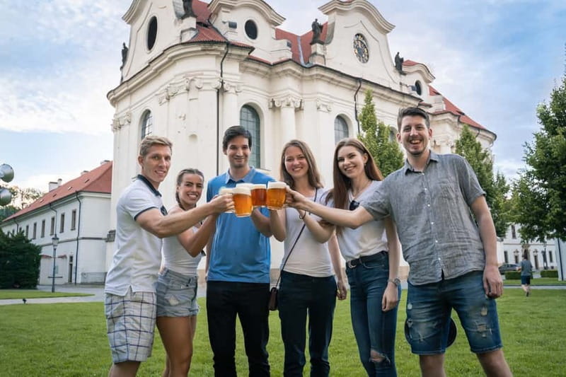 Prague: E-Bike or E-Scooter Tour with A Local Guide - Strahov Monastery and Petrin Hill views