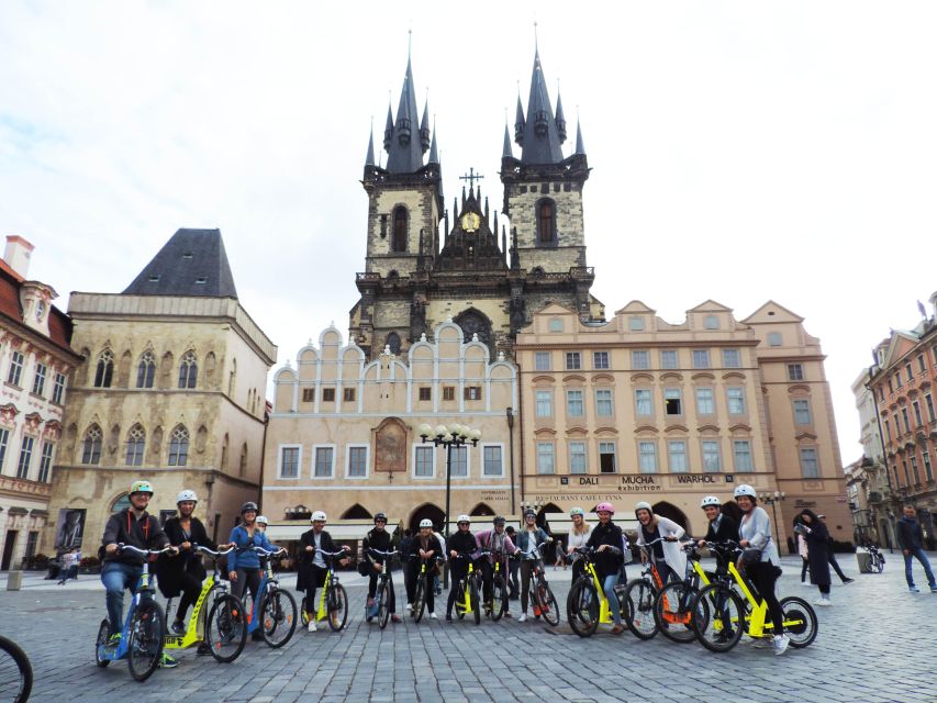 Prague: Highlights Tour on e-Scooter or eBike - Who should book this Prague ride?